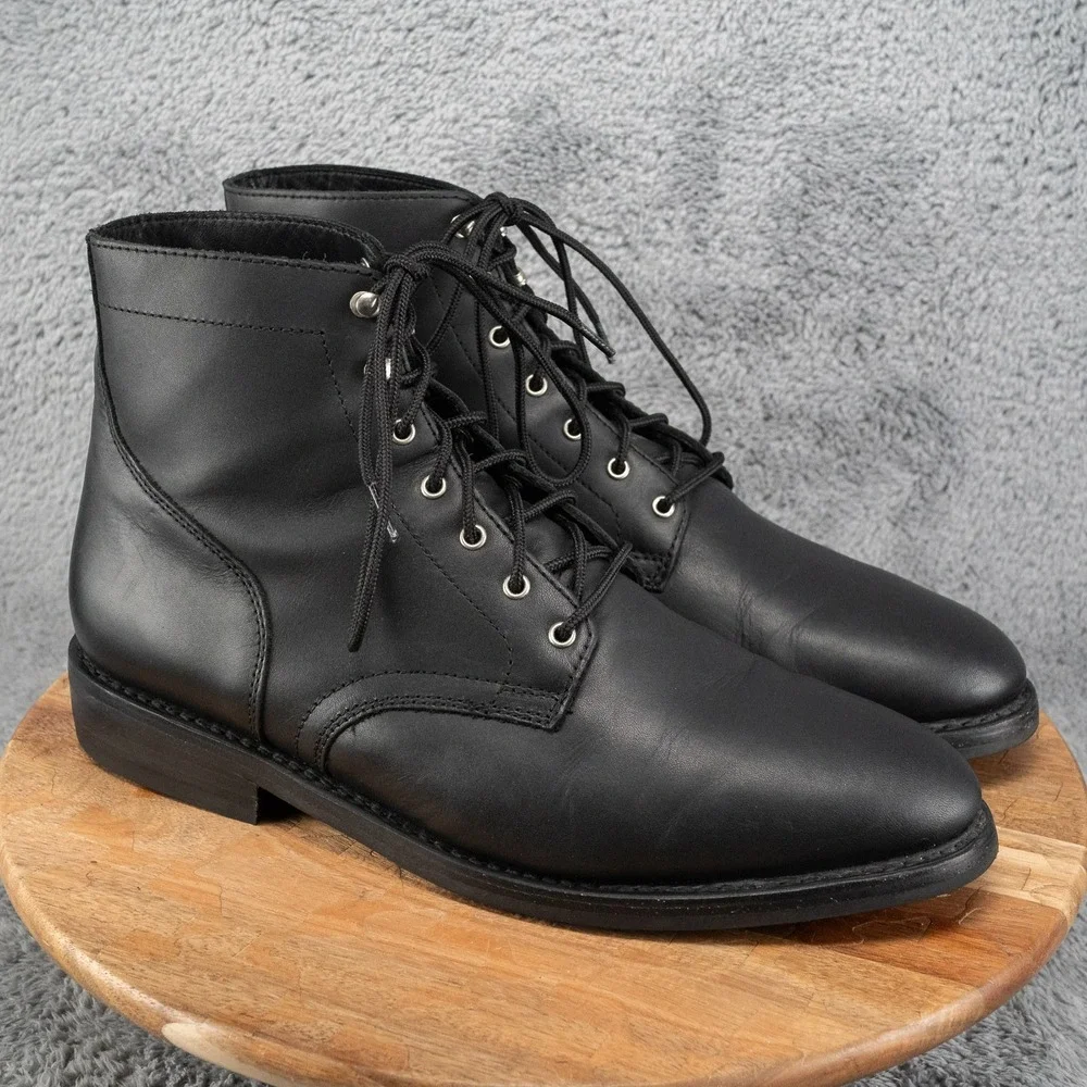 Thursday Boot Co Everyday President Boots Mens 13.5 Black Chukka Dress Combat